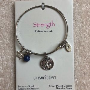 NEVER WORN Unwritten Adjustable Bracelet